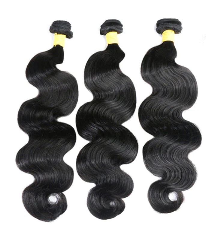 3 Body Wave Brazilian Hair Bundles