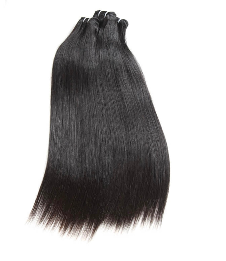 3 Raw Straight Indian Hair Bundles